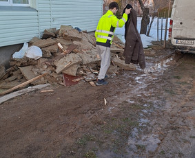 Pigiausias atliekų, šiukšlių išvežimas perkraustymo griovimo / Siuksliu isvezimas Griovimo darbai / Darbų pavyzdys ID 4317667