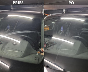 Automobilių stiklo poliravimas - Stiklo poliravimas- įbrėžimų &scaron;alinimo paslaugos - 1