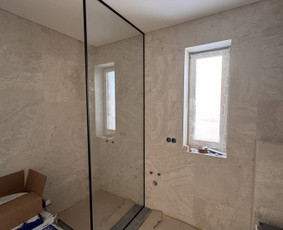 Stiklo konstrukcijos, montavimas - Berėmio stiklo , du&scaron;o kabinu montavimas, demontavimas. - 3