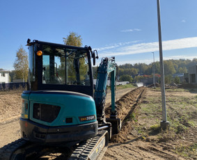 Mini ekskavatoriaus nuoma - 4t. Mini ekskavatoriaus nuoma su operatoriumi - 1