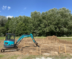 Statybinės technikos nuoma - 4t. Mini ekskavatoriaus nuoma su operatoriumi - 3