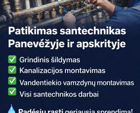 &Scaron;ildomų grindų įrengimas - Santechniko paslaugos Panevėžyje - 2
