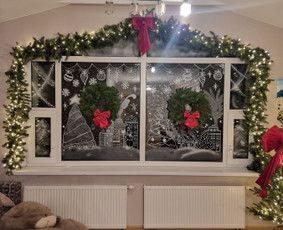 Dailė, menai, keramika - Pie&scaron;imas ant sienų ir langų - 4