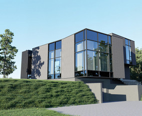 3D modeliavimas, vizualizacijų kūrimas - Fotorealistinės architektūrinės 3d vizualizacijos - 1