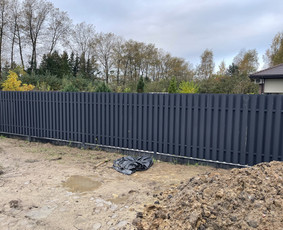 Tvoros pamatai, betonavimas - Tvoros, stulpai, borteliai, vartų padai. - 3