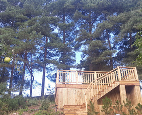 Medžio darbai, staliai - Terasų, stoginių ir kitų karkasinių statinių statyba. - 1