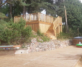 Medžio darbai, staliai - Terasų, stoginių ir kitų karkasinių statinių statyba. - 3