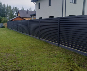 Tvoros, vartai, montavimas - Žaliuzinių tvorų gamyba,montavimas - 4
