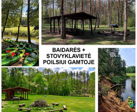 Baidarių nuoma - Baidarių nuoma Baltąja Ančia - sodyba, stovyklavietė, pirtis - 3