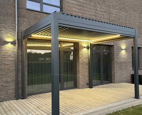 Metalo gaminiai, suvirintojai - Pergolės (pavėsinės, pergola). Parduodame ir montuojame. - 1