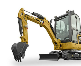 Buldozerio nuoma - Mini eskavatoriu krautuvu račioko bobcat nuoma - 3