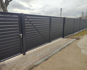 Aplinka, sodas - Automatiniai vartai - 1