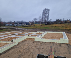 Pamatų liejimas, įrengimas - Pamatų įrengimo darbai - 1