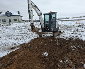 Statybos darbai - Bobcat mini krautuvo Mini Ekskavatoriaus paslagos - 2