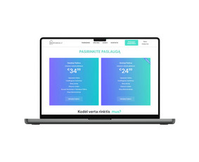 Interneto svetainių kūrimas - Interneto svetainių kūrimas su Wordpress &ndash; Gera kaina! - 4