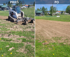 Žemės kasimas, lyginimas - Bobcat mini krautuvo Mini Ekskavatoriaus paslagos - 2