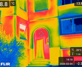 Termoviziniai tyrimai - Pastatų sandarumo bandymai visoje Lietuvoje - 3