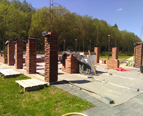 Murininkas atlieka muro darbus,ilgamete patirtis. / pukentosa / Darbų pavyzdys ID 920895