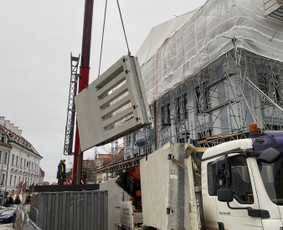 Krovinių pervežimas - Fiskaro Nuoma Vilniuje Ir Rajone Pervežimai, Krano palslauga - 4