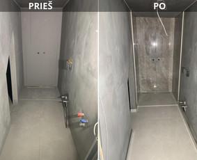 Vidaus apdailos darbai - Plytelių klijavimas - 3