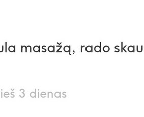 Masažo paslaugos - Masažai - 1