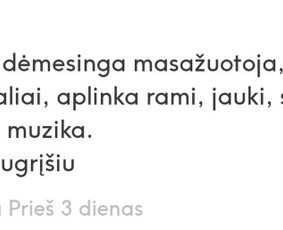 Galvos, kaklo ir pečių juostos masažas - Masažai - 2