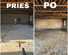 Statybos, apdaila - Perkraustymas, griovimas, i&scaron;ne&scaron;imas - 1