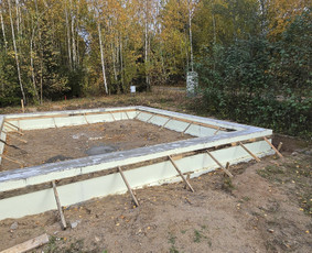 Pamatų &scaron;iltinimas - Atraminės sienos, pamatai, tvortos - 1
