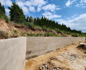 Atraminės sienelės - Atraminės sienos, pamatai, tvortos - 3