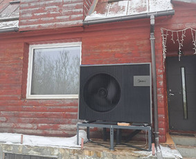Šilumos siurbliai oras-vanduo, montavimas švok darbai / VilniusŠVOK / Darbų pavyzdys ID 4324961