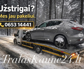 Avarinis automobilio atrakinimas - Automobilių pervežimas traliuko paslaugos Kaune ir Lietuvoje - 1