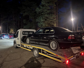 Techninė pagalba kelyje - Automobilių pervežimas traliuko paslaugos Kaune ir Lietuvoje - 2