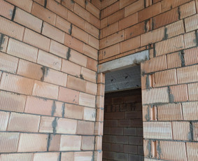 Statybos, apdaila - Mūrijimas, monolitiniai žiedai, sąramos. - 2