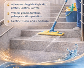 Laiptinių valymas - Valymo paslaugos vilniuje! - 1