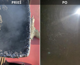 Kieto kuro katilų valymas ir priežiūra - Kaminų valymas - 1