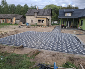 Statybos, apdaila - Klojame trinkeles,dedame bordiurus,tvarkome senas trinkeles - 1