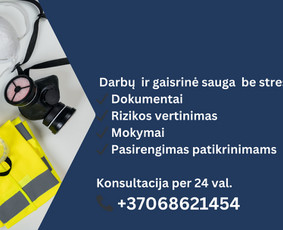 Darbo saugos paslaugos - Darbų sauga įmonėms: dokumentai, rizikos vertinimas, mokymai - 1