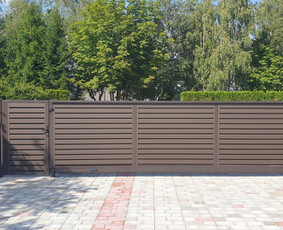 Skardinės tvoros - Tvoros ir vartai, Automatika, Konsolė, Metalo gaminiai - 2