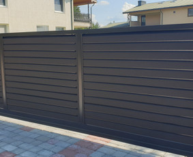 Skardinės tvoros - Tvoros ir vartai, Automatika, Konsolė, Metalo gaminiai - 1