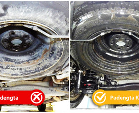 Salono valymas (sausas) - Krown antikorozinis padengimas - 2