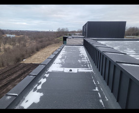 Parapetų skardinimas - Skardinimo darbai. - 1