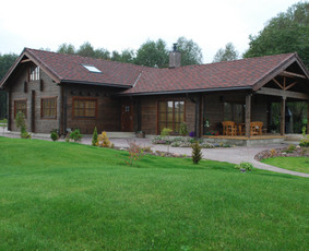 Individualių namų statyba iki raktų - Rąstiniai namai ir pirtys, ta&scaron;ų gamyba ir obliavimas - 1