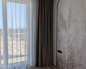 Užuolaidų siuvimas - Užuolaidų / romanečių siuvimas, bėgelių montavimas. - 1