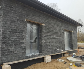 Klinkerio klijavimas - Fasadų dažymas ir apdaila, Stogų dažymas ir dengimas - 1