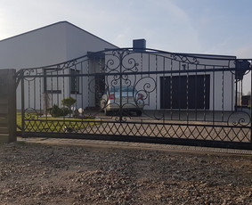 Laiptų turėklai - Metalinių kalvi&scaron;kų turėklų ir vartų gamyba Tel&scaron;iuose - 3