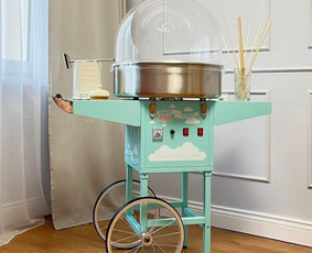 Cukraus vatos aparatų nuoma - Putų patrankos, cukraus vatos ir mink&scaron;tų ledų nuoma &scaron;ventėms - 1