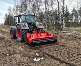 Apleistų sklypų tvarkymas - Apleistų sklypų tvarkymas Giluminis kelmų frezavimas - 1