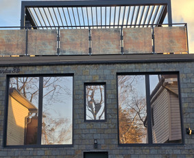 Roletai, žaliuzės, romanetės - Pergolės. Visų rū&scaron;ių fasado žaliuzės. Medinės žaliuzės - 1