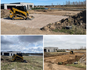 Trinkelių klojimas - Trinkeliu pagrindai frezuotas asfaltas keliu taisymas - 3