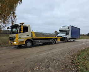 Techninė pagalba kelyje / Tralo paslaugos / 24/7 / Mb Auto helper / Darbų pavyzdys ID 4328785